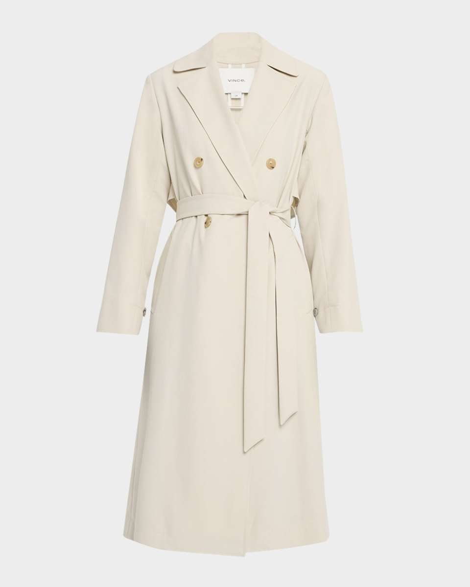 Drapey Trench Coat